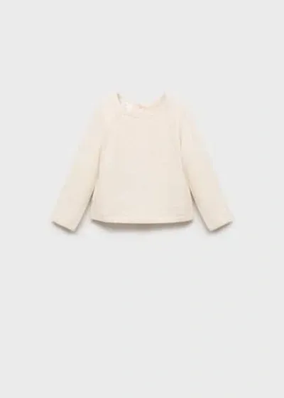 Mango Babies' Pull-over Boutons In Neutral