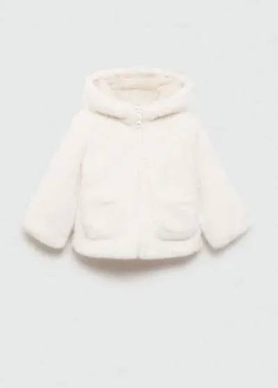 Mango Kids' Manteau In White