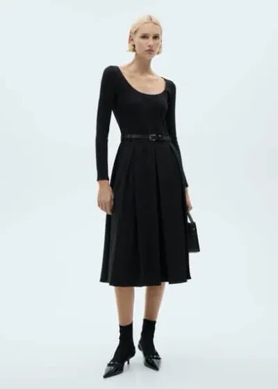 Mango Dress Black