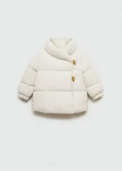 Mango Kids' Anorak In White