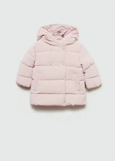 Mango Kids' Anorak In Pink