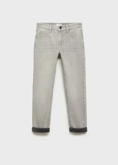 Mango Kids' Jeans Denim Grey