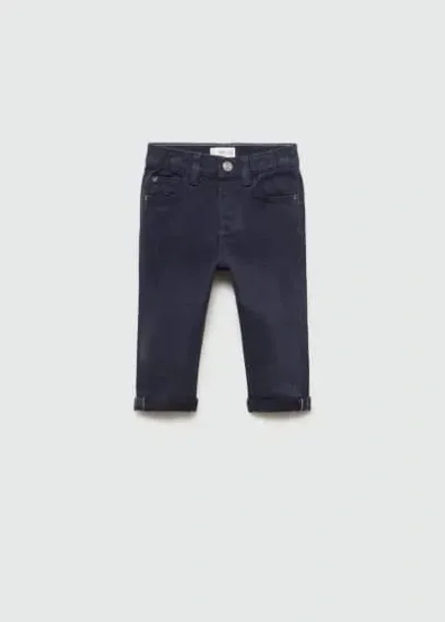 Mango Kids' Pantalon In Black