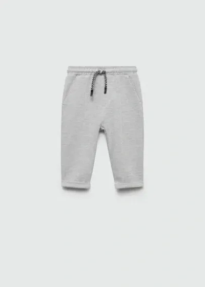 Mango Kids' Pantalon In Gray