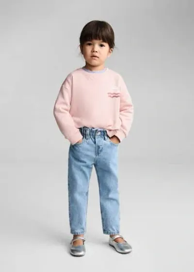 Mango Kids' Sweat In Pink