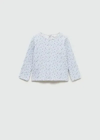 Mango Kids' T-shirt In White