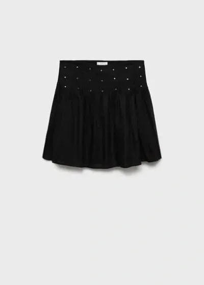 Mango Teen Skirt Black