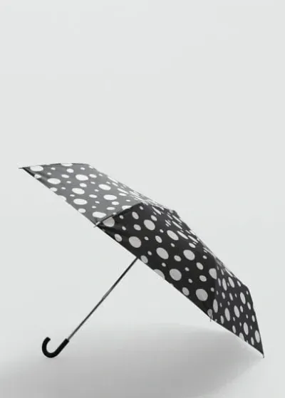 Mango Umbrella Black