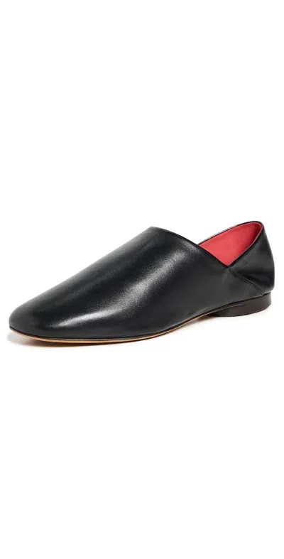 Mansur Gavriel Glove Babouche Flats Black