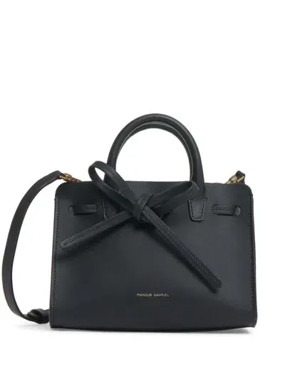 Mansur Gavriel Mini Sun Mini Bag In Black