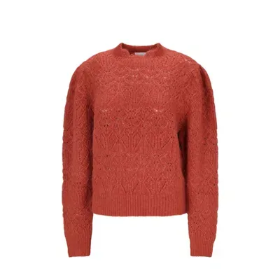 Marant Etoile Isabel Marant Étoile Galini Sweater In Orange