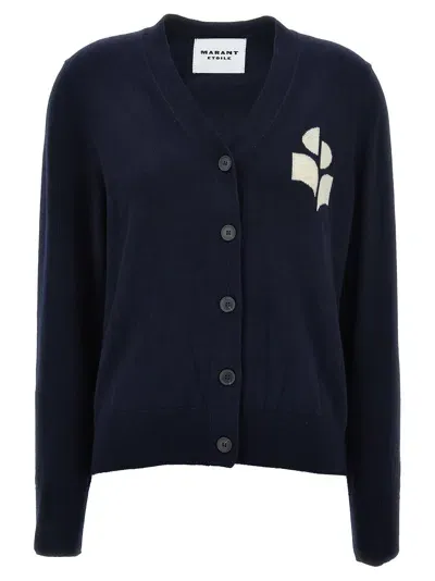 Marant Etoile 'karin' Cardigan In Blue