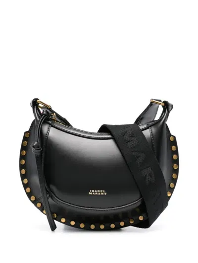 Marant Etoile Mini Moon Crossbody Bag In Black