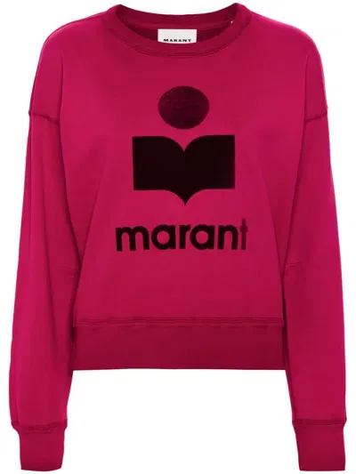 Marant Etoile Moby Sweatshirt In Red