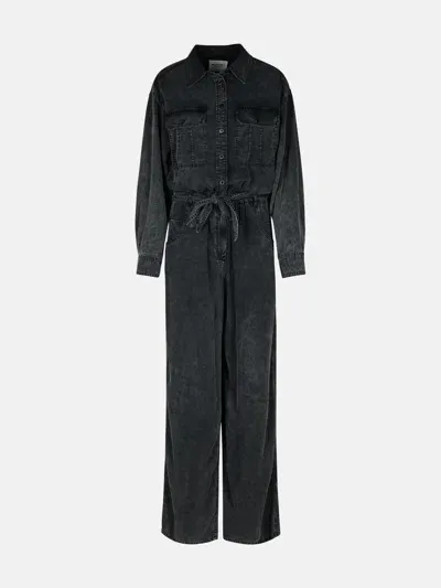 Marant Etoile 'paige' One-piece Jumpsuit In Black Lyocell