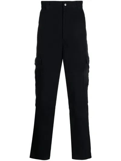 Marant Loose-fit Cargo Jeans In Black