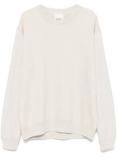 Marant Mikolo Sweatshirt In Neutrals