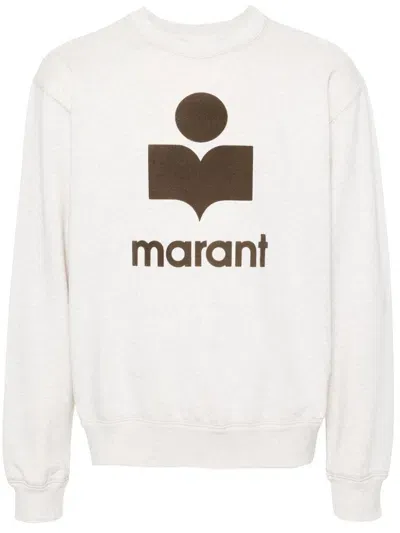 Marant Mikoy Sweatshirt In Neutrals