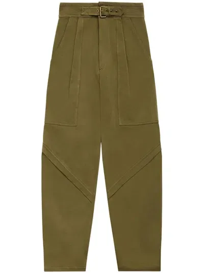 Marant Tigui Trousers In Green