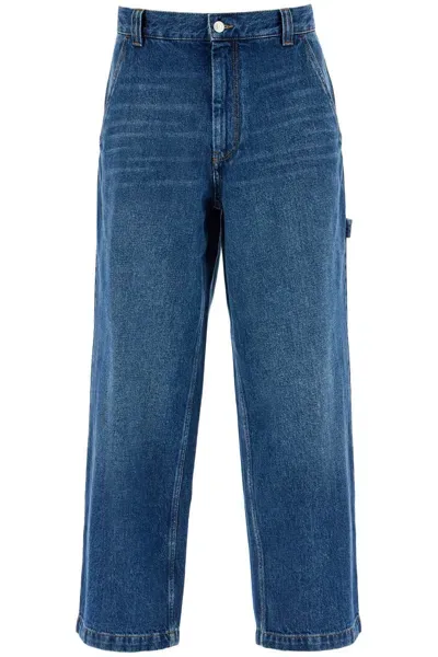 Marant Wide-legged Jorama Jeans For A In Blue