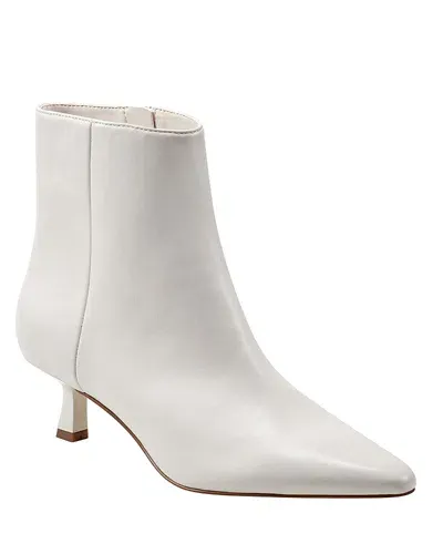 Marc Fisher Ltd Kolton Kitten Heel Bootie In Ivory