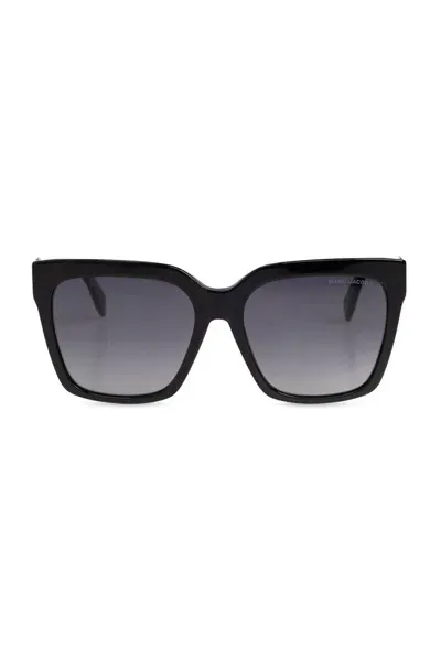 Marc Jacobs Eyewear Square Frame Sunglasses In Black