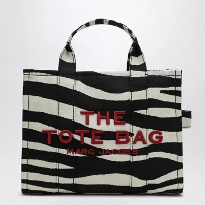 Marc Jacobs Medium Tote Bag In With Zebra Print In Black