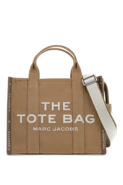 Marc Jacobs The Jacquard Medium Tote Bag In Camel (brown)