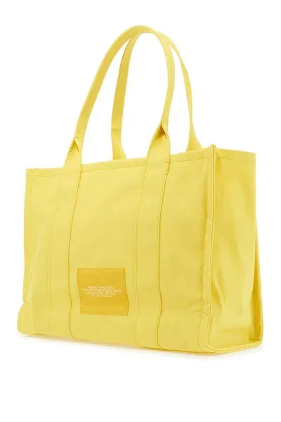 Marc Jacobs The Large Canvas Tote Bag - B In Yellow