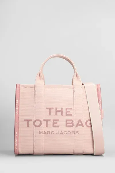 Marc Jacobs The Medium Tote Tote In Rose-pink Cotton