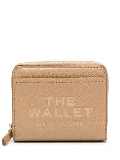 Marc Jacobs The Mini Compact Wallet Accessories In Brown