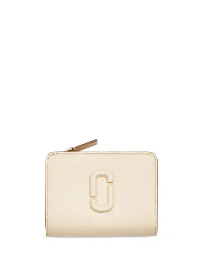 Marc Jacobs The Mini Compact Wallet Accessories In White