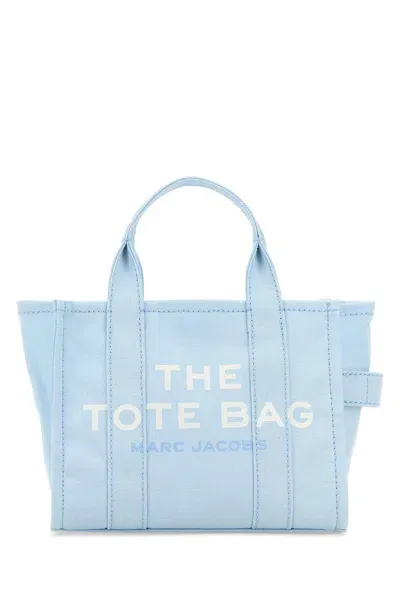 Marc Jacobs Light Blue The Small Canvas Tote Bag