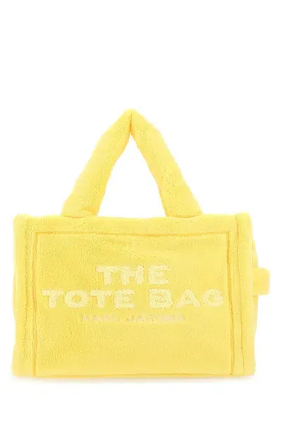 Marc Jacobs Yellow Terry Fabric Mini The Tote Bag Handbag