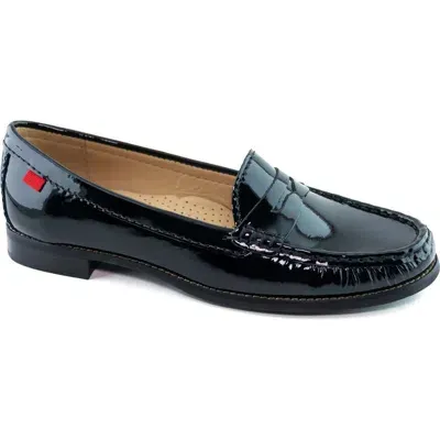 Marc Joseph New York East Village Penny Loafer In Black Patent