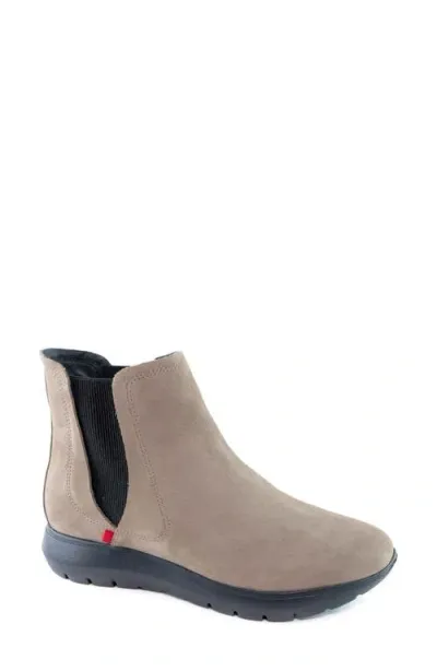 Marc Joseph New York Fairmount Ave Chelsea Boot In Taupe Italo Grainy