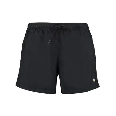 Marcelo Burlon County Of Milan Marcelo Burlon Swim Shorts In Black