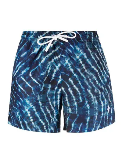 Marcelo Burlon County Of Milan Shorts In Blue