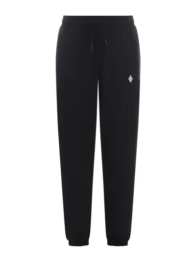 Marcelo Burlon County Of Milan Trousers Marcelo Burlon Cross Relax In Cotton In Black