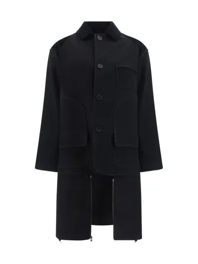 Margiela Coat In Black