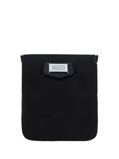 Margiela Glam Slam Shoulder Bag In Black