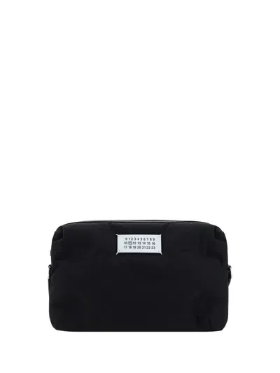 Margiela Glam Slam Sport Shoulder Bag In Black