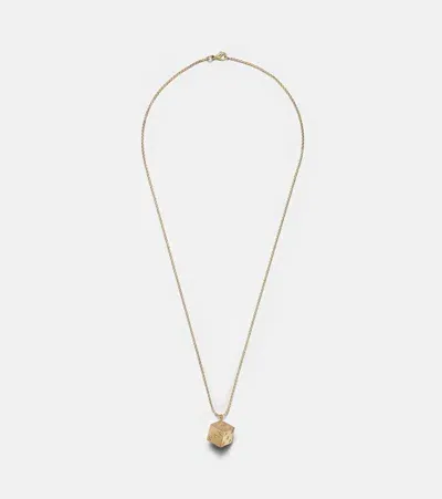 Marie Lichtenberg Spiga 18kt Gold Necklace With Diamonds