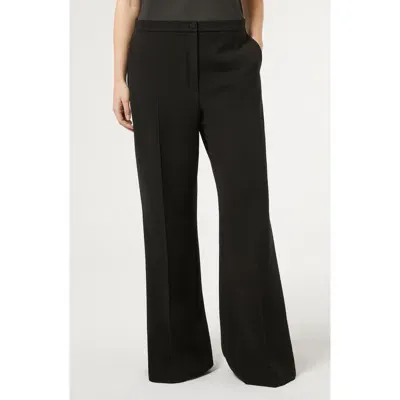 Marina Rinaldi Arabba Cady Flare Pants In Black