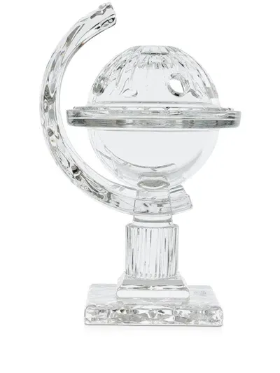 Mario Cioni & C Crystal Candle Holder In White