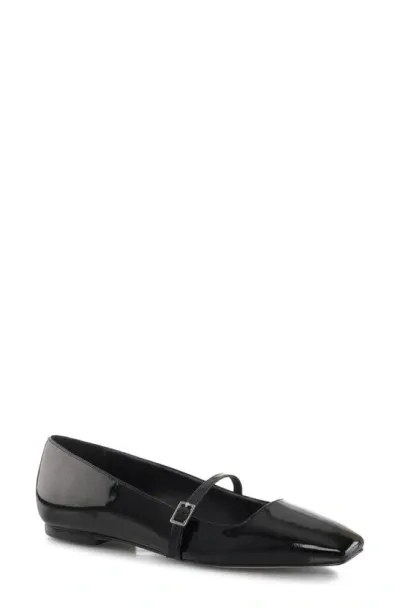 Marion Parke Mary Jane Ballet Flat In Black