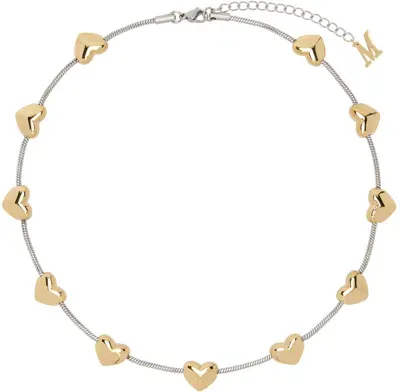 Marland Backus Gold Lil Heart Necklace