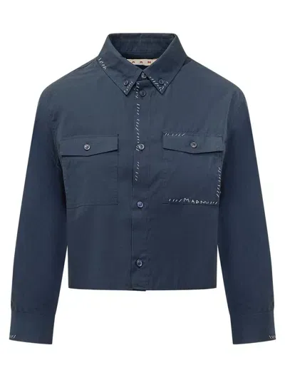 Marni Shirt In Blue