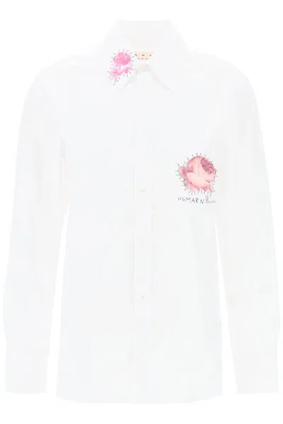 Marni Shirts In White