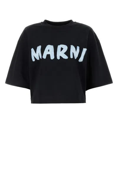 Marni T-shirt-40 Nd  Female In Black